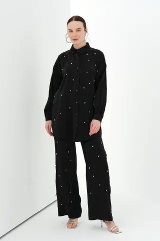 N'Prive Kristal Taş Detay Takım