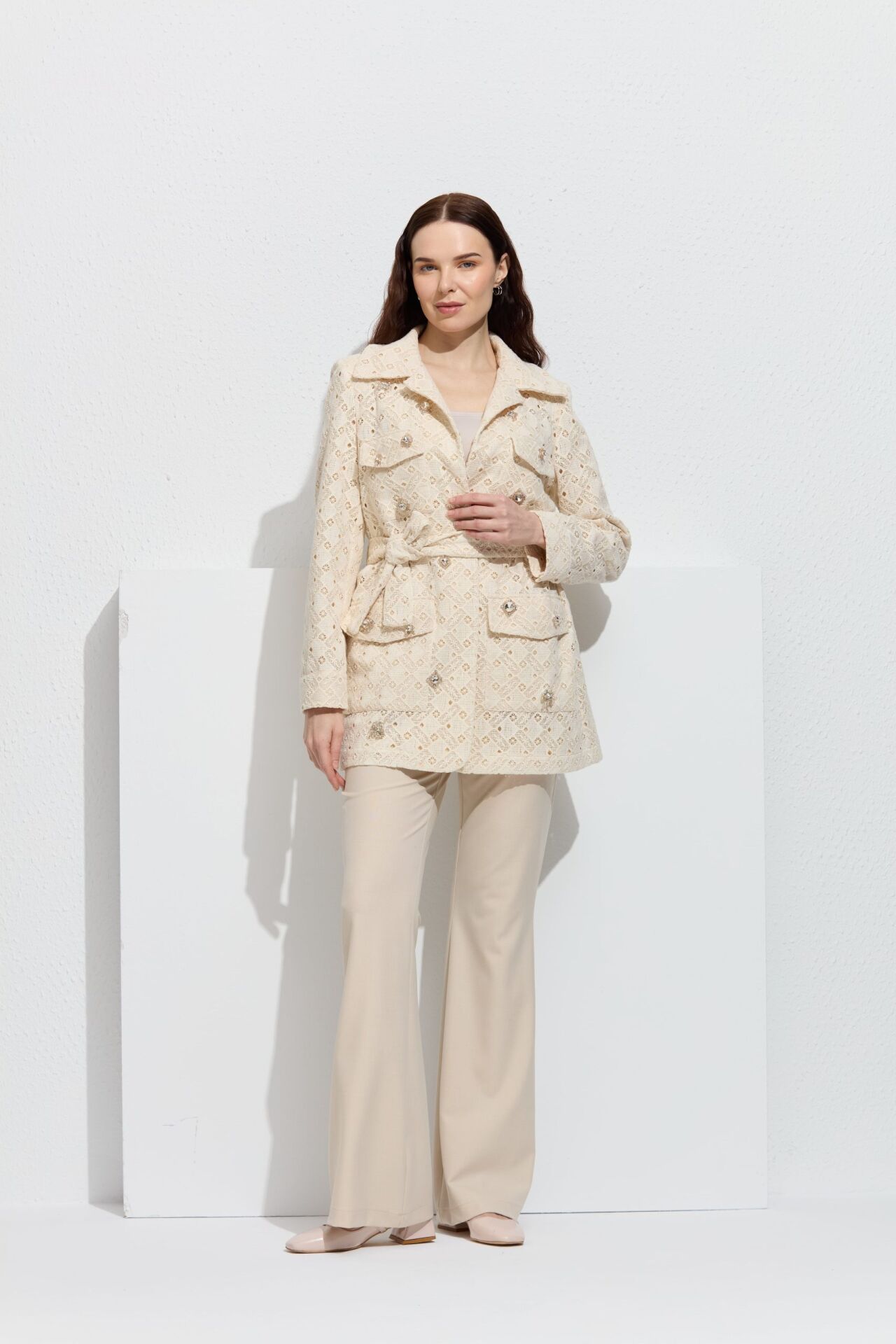 N'Prive Taş Aksesuar Detay Takım