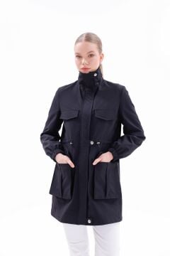 N'Prive Dik Yaka Trench Coat