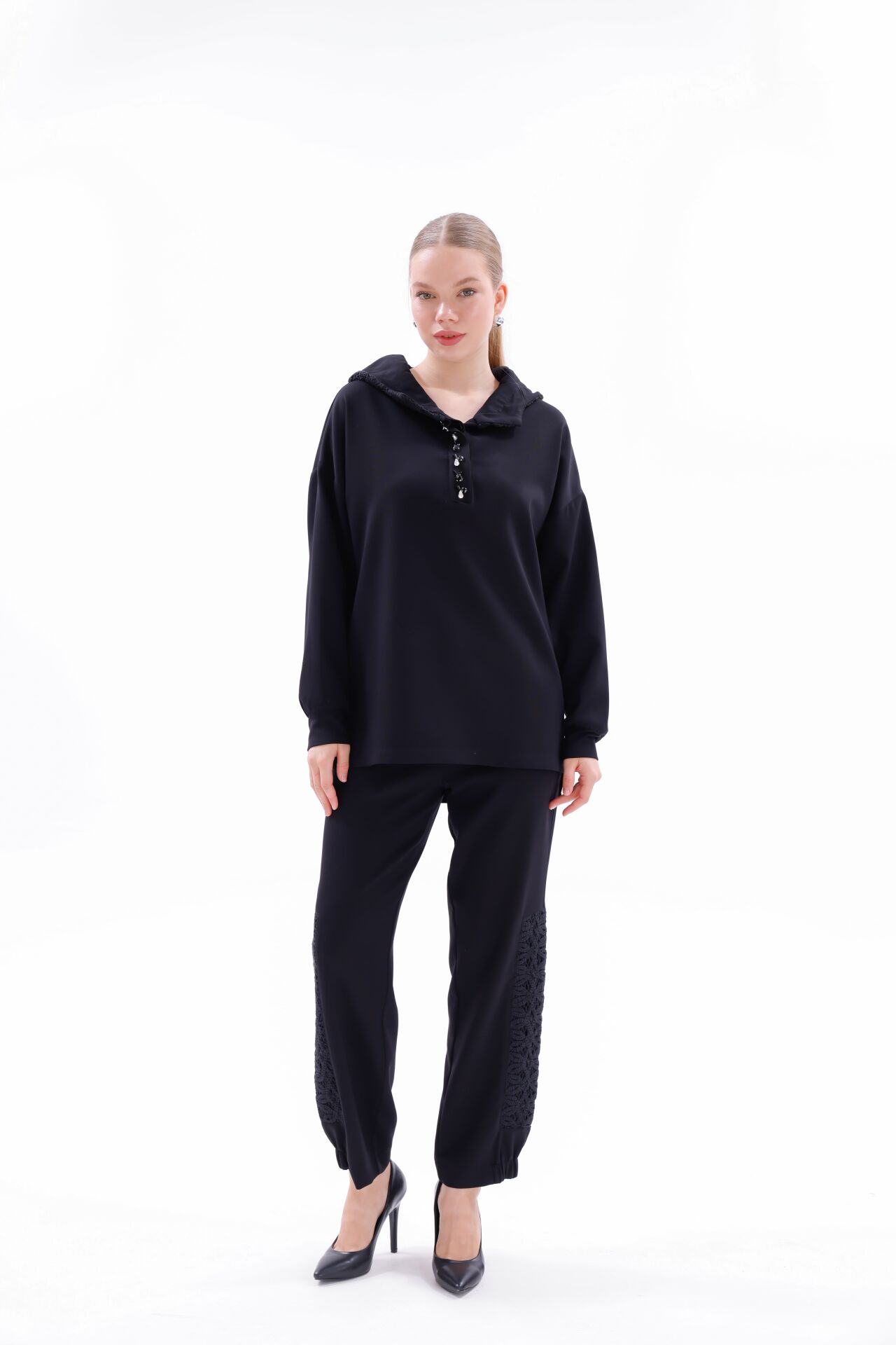 N'Prive Dantel Detay Takım