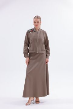 N'Prive Bomber Ceket Etekli Takım